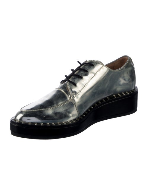 Loeffler Randall Patent Leather Studded Accents Oxfords