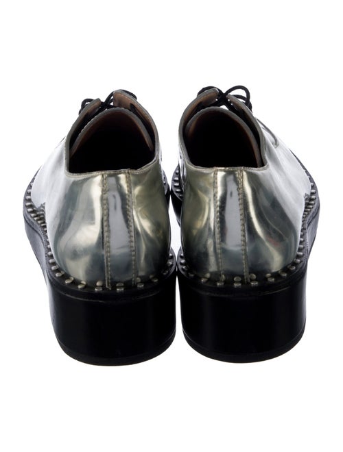 Loeffler Randall Patent Leather Studded Accents Oxfords