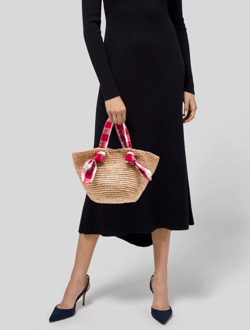 Loeffler Randall Raffia Tote