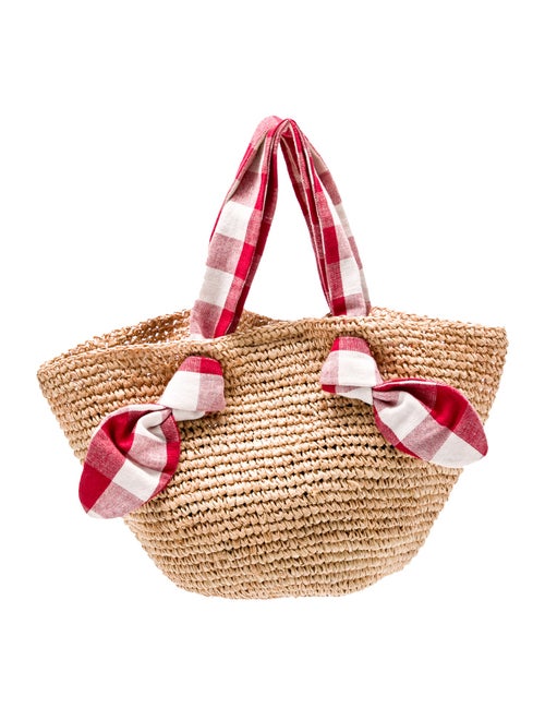 Loeffler Randall Raffia Tote