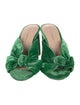 Loeffler Randall Velvet Slides