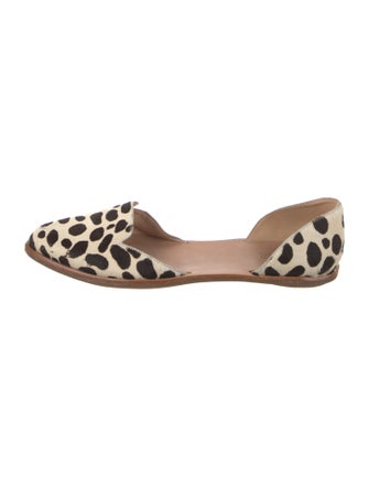 Loeffler Randall Ponyhair Animal Print Slides