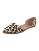 Loeffler Randall Ponyhair Animal Print Slides