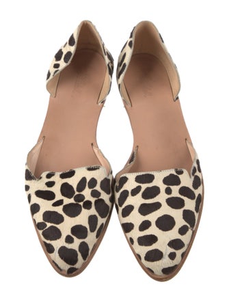 Loeffler Randall Ponyhair Animal Print Slides