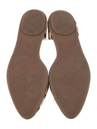 Loeffler Randall Ponyhair Animal Print Slides