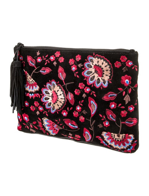 Loeffler Randall Suede Clutch