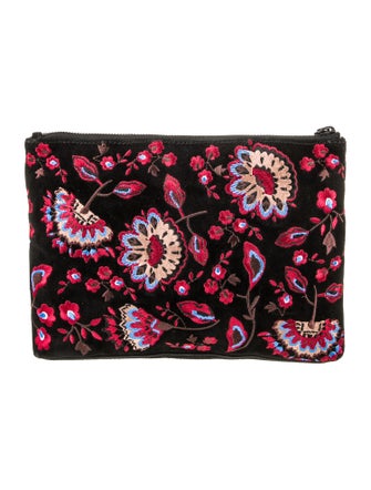 Loeffler Randall Suede Clutch