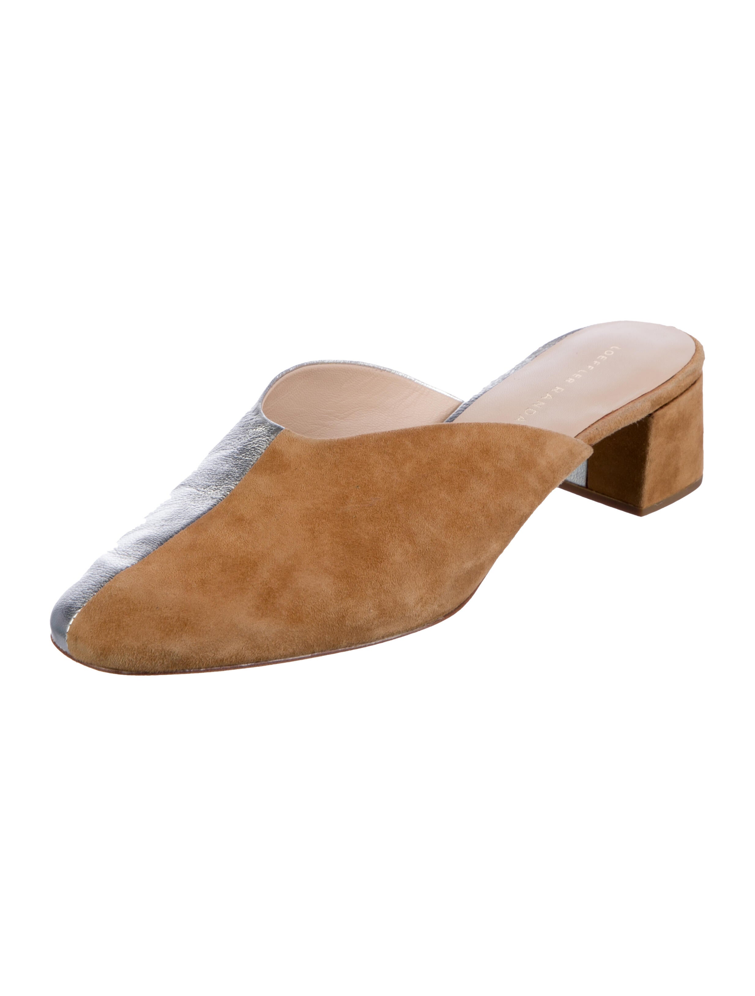 Loeffler Randall Suede Slides