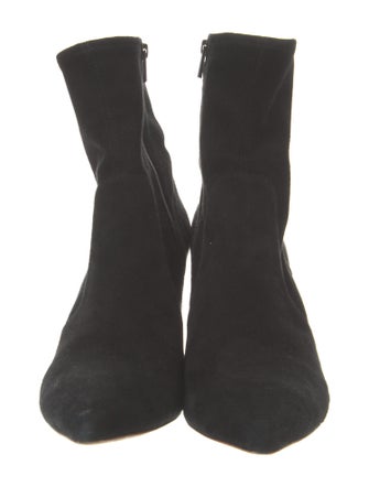 Loeffler Randall Suede Sock Boots