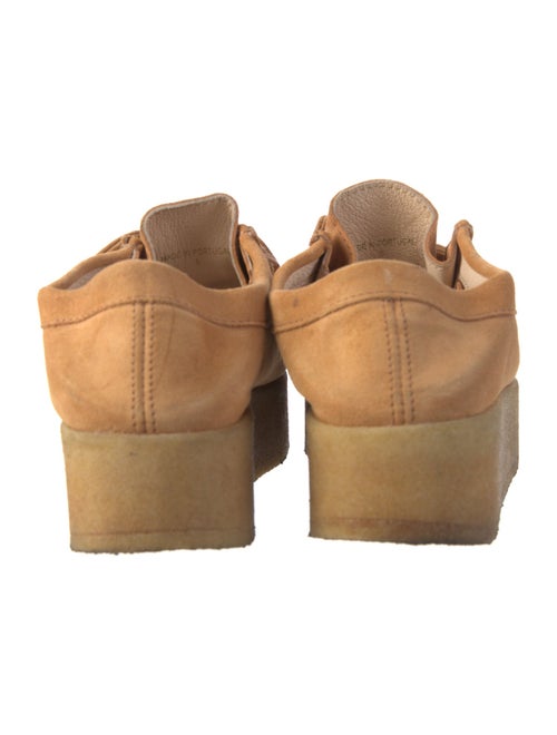 Loeffler Randall Suede Bow Accents Lace-Up Boots