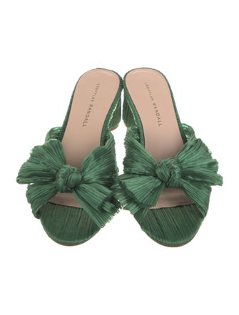 Loeffler Randall Bow Accents Slides