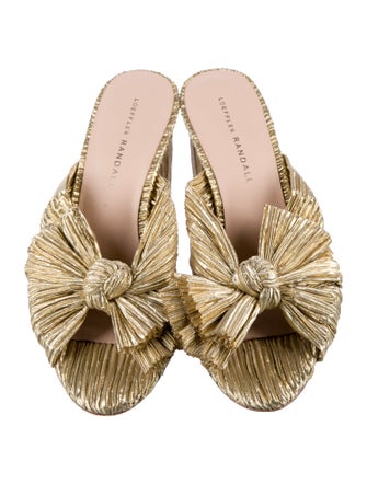 Loeffler Randall Bow Accents Slides