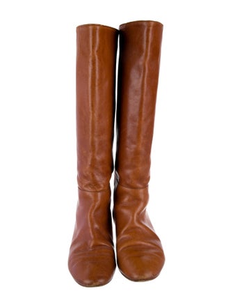 Loeffler Randall Leather Riding Boots
