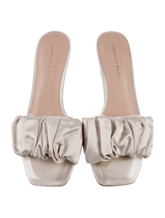 Loeffler Randall Leather Slides