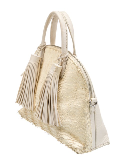 Loeffler Randall Leather Top Handle Bag