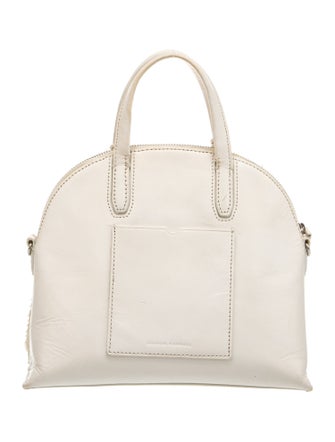 Loeffler Randall Leather Top Handle Bag