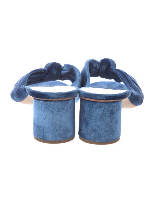 Loeffler Randall Velvet Slides