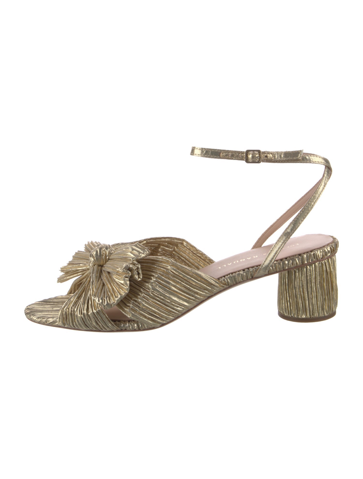 Loeffler Randall Satin Printed Sandals