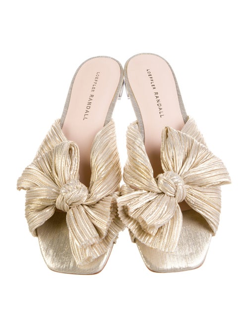 Loeffler Randall Bow Accents Slides