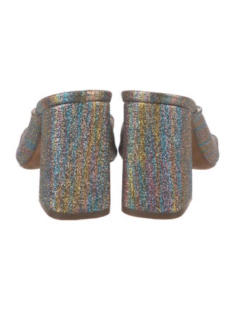 Loeffler Randall Glitter Accents Mules