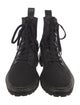 Loeffler Randall Leather Trim Embellishment Combat Boots