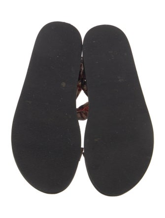 Loeffler Randall Canvas Floral Print Slides