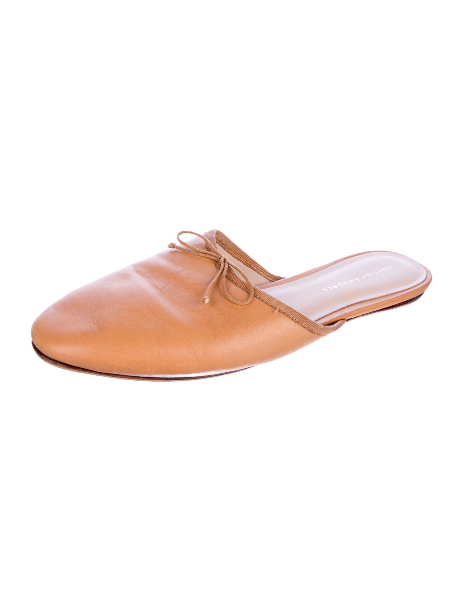 Loeffler Randall Satin Bow Accents Mules