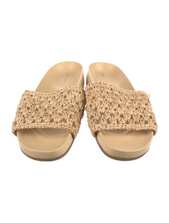 Loeffler Randall Straw Slides