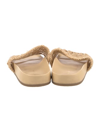 Loeffler Randall Straw Slides