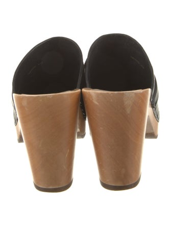 Loeffler Randall Leather Tassel Accents Mules