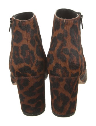 Loeffler Randall Ponyhair Animal Print Boots
