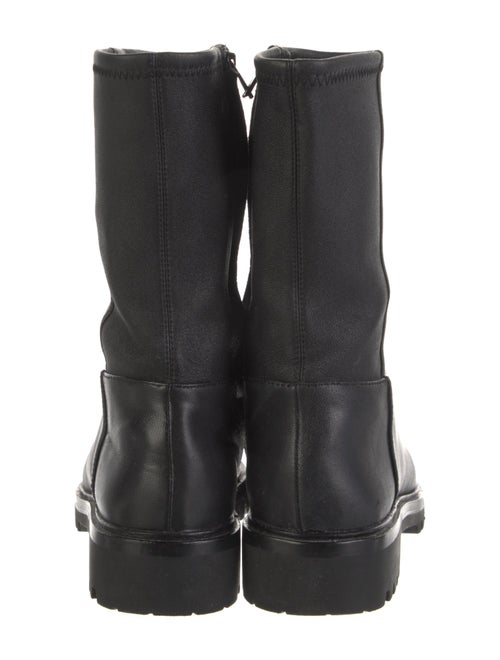 Loeffler Randall Leather Combat Boots