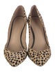 Loeffler Randall Ponyhair Animal Print D'Orsay Pumps