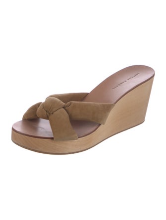 Loeffler Randall Suede Slides