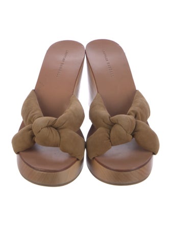 Loeffler Randall Suede Slides