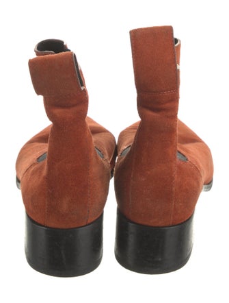 Loeffler Randall Suede Printed Chelsea Boots