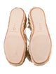 Loeffler Randall Raffia Bow Accents Espadrilles