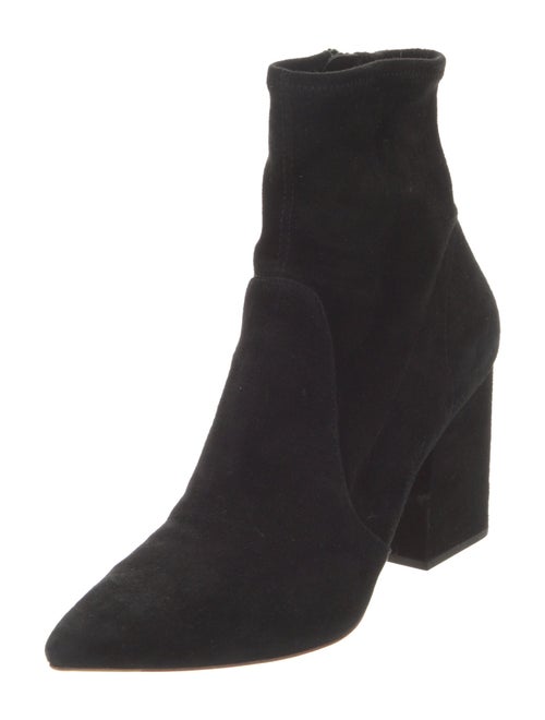 Loeffler Randall Suede Sock Boots