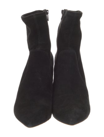 Loeffler Randall Suede Sock Boots