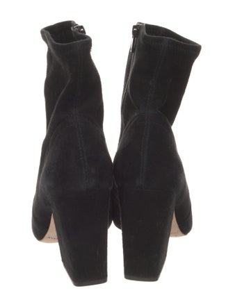 Loeffler Randall Suede Sock Boots