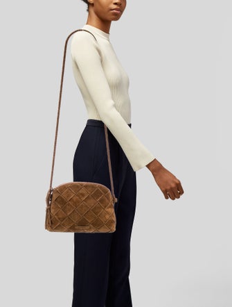Loeffler Randall Suede Crossbody Bag