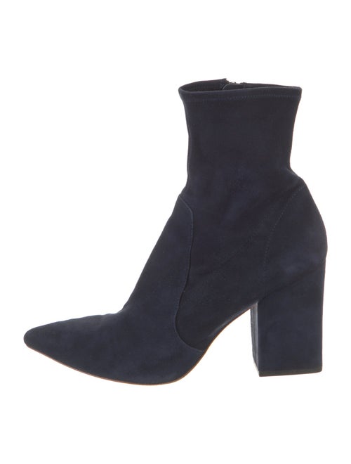 Loeffler Randall Suede Sock Boots