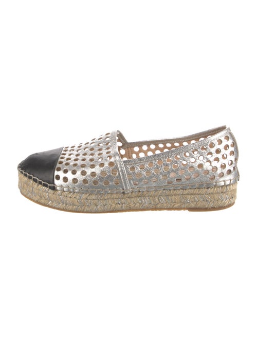 Loeffler Randall Leather Printed Espadrilles