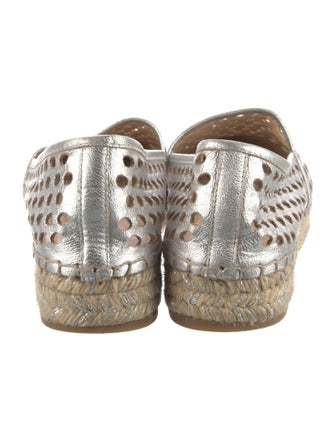 Loeffler Randall Leather Printed Espadrilles