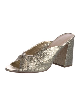 Loeffler Randall Leather Slides