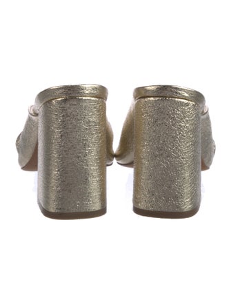 Loeffler Randall Leather Slides