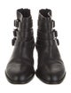 Loeffler Randall Leather Printed Lace-Up Boots