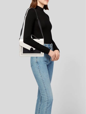 Loeffler Randall Leather Shoulder Bag