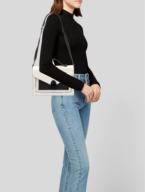 Loeffler Randall Leather Shoulder Bag