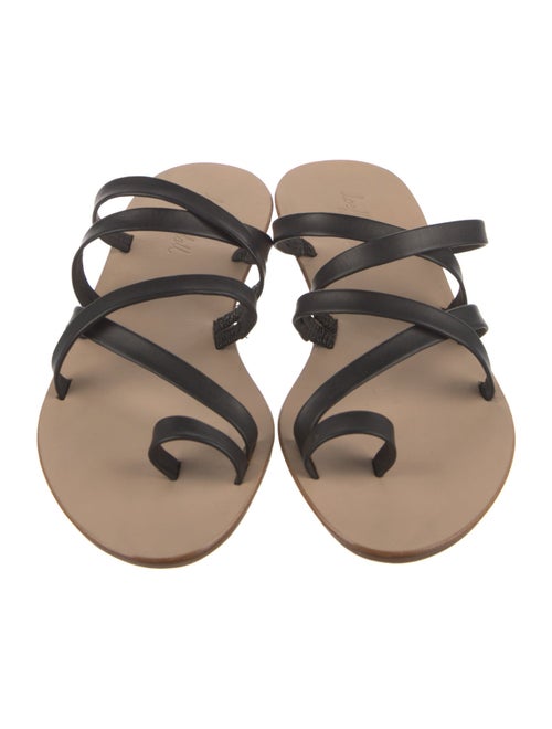 Loeffler Randall Leather Slides